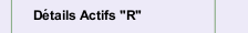 D&eacute;tails Actifs "R"