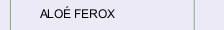 ALO&Eacute; FEROX